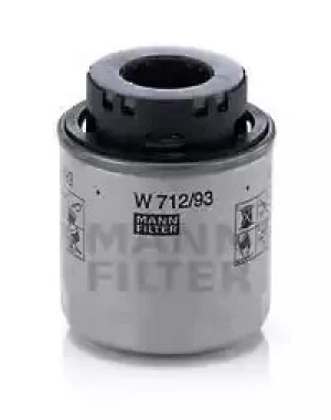 image of Oil Filter W712/93 By Mann