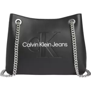 image of Calvin Klein Jeans Sculpted Shoulder Bag - Black