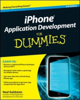 Image of iPhone Application Development for Dummies by Neal Goldstein Paperback