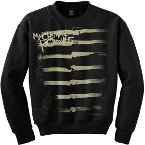 Image of My Chemical Romance - Together We March Unisex Large Sweatshirt - Black