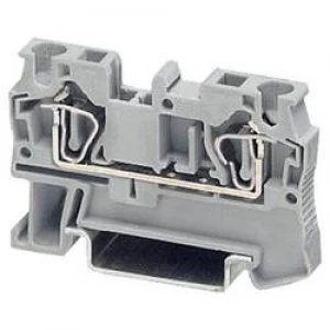 image of Phoenix Contact 3031364 ST 4 Tension Spring Feed Through Terminal Grey