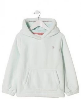 Fatface Girls Lounge Fleece Hoodie - Aqua