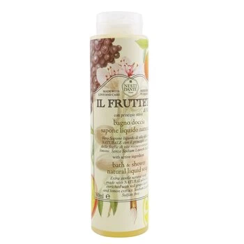 Image of Nesti DanteIL Frutteto Bath & Shower Natural Liquid Soap With Red Grape Leaves & Lemon Extract 300ml/10.2oz