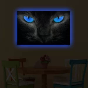 Image of 4570DACT-45 Multicolor Decorative LED Lighted Canvas Painting