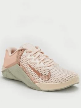 Image of Nike Metcon 6 - Peach , Peach, Size 3, Women
