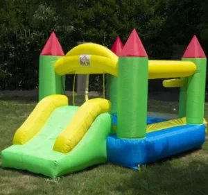 image of HOMCOM Inflatable Kids Bounce Jumper w/ Blower