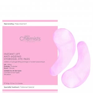 image of skinChemists Lifting Hyaluronic Anti Ageing Hydrogel Eye Pads (Pack of 5)