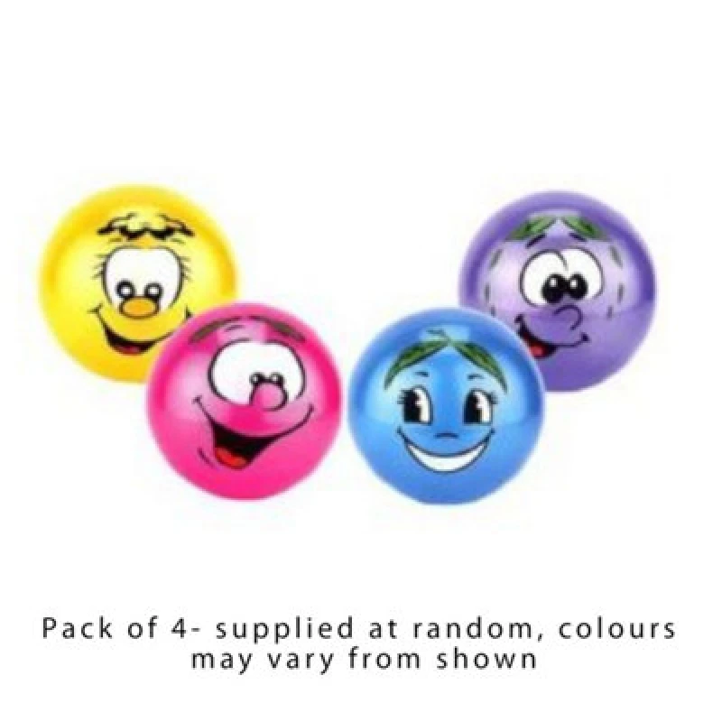 Image of Wilton Bradley 25Cm Fruit Face Inflatable Bouncy Ball Multi