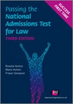 Image of Passing the National Admissions Test for Law by Rosalie Hutton Paperback