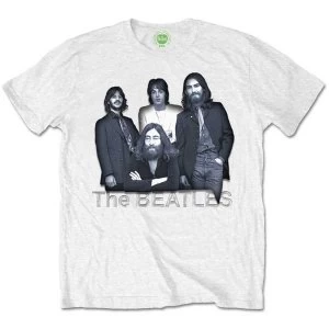 Image of The Beatles - Tittenhurst Table Unisex Large T-Shirt - White