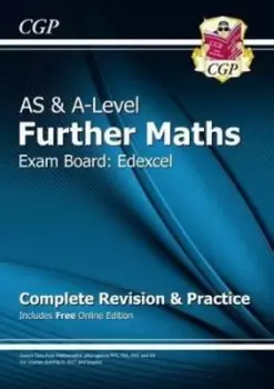 Image of New AS & A-Level Further Maths for Edexcel Complete Revision & Practice with Online Edition by