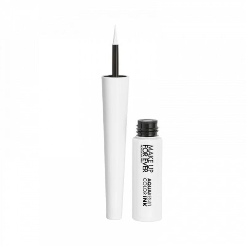Image of MAKE UP FOR EVER Aqua Resist Graphic Ink 2ml (Various Shades) - Matte Snow