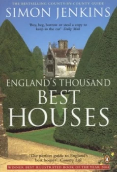 Image of Englands Thousand Best Houses by Simon Jenkins Paperback