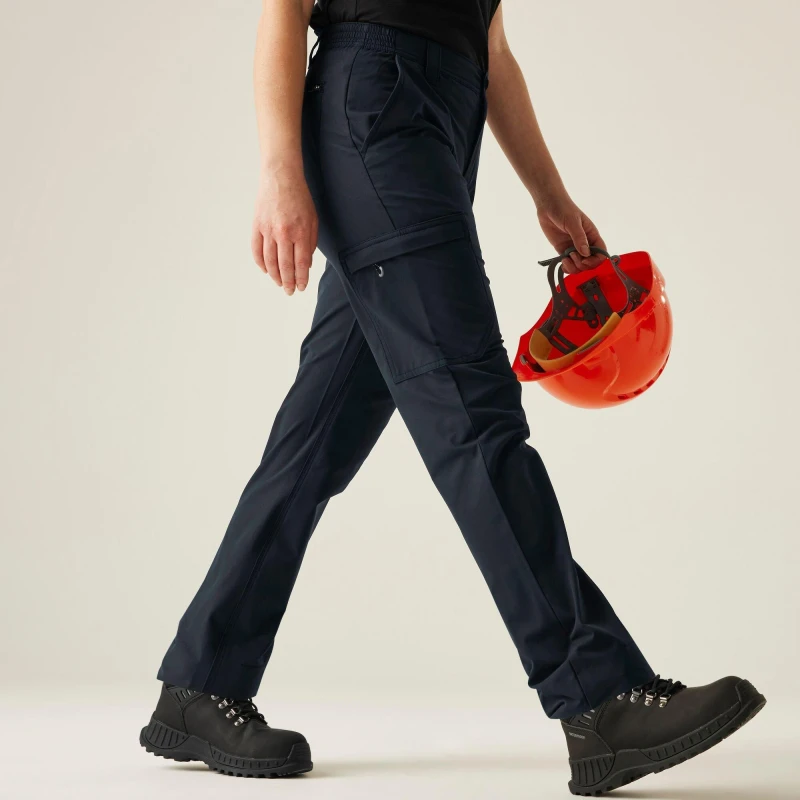 Image of Regatta Womens Pro Action Stretch Trousers Navy female 10 R
