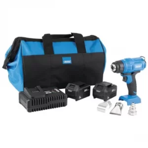 Image of Draper 99737 D20 20V Heat Gun Kit (+2 x 5Ah Batteries, Charger and...