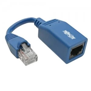 Image of Tripp Lite Cisco Console Rollover Cable Adapter RJ45 Blue 5in