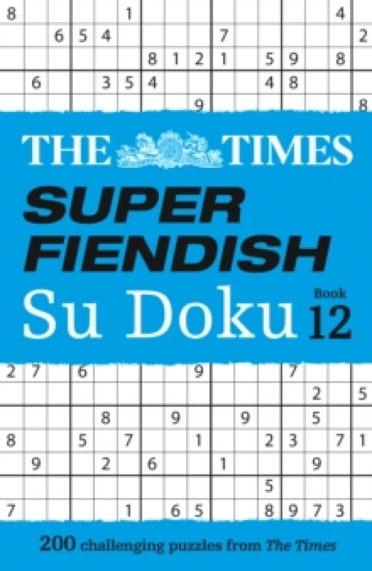 Image of The Times Super Fiendish Su Doku Book 12. Paperback. By The Times Mind Games Books