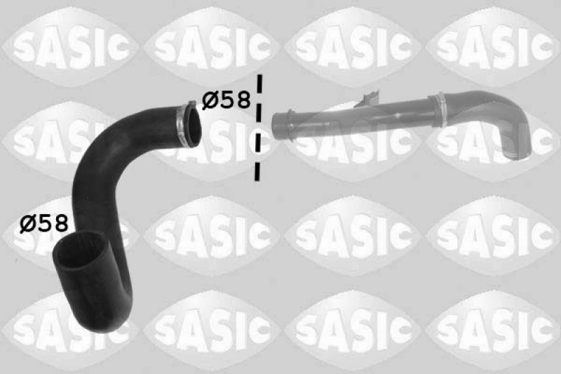 Image of Charger intake hose SASIC 3336309