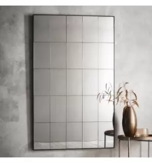 Image of Gallery Direct Boxley Antique Window Pane Mirror / Large
