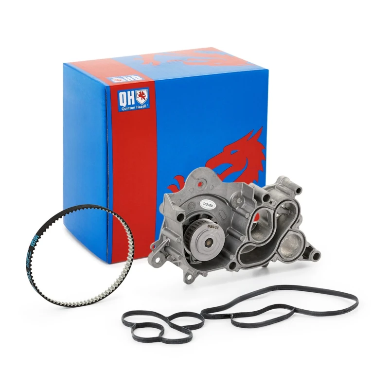 Image of QUINTON HAZELL Water pump and timing belt kit QUINTON HAZELL QBPK9119