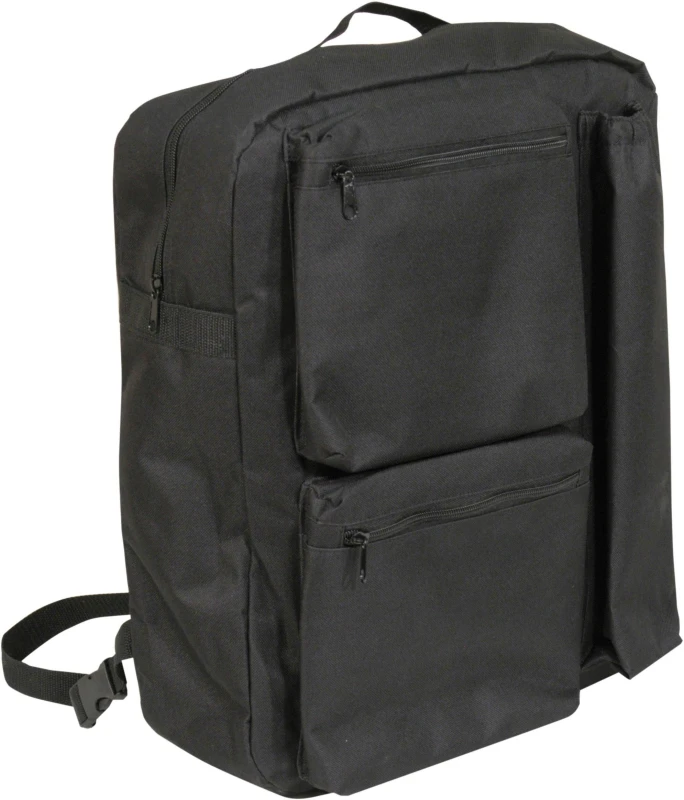 Image of Aidapt Deluxe Lined Scooter Crutch Bag Black