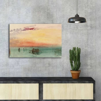 Image of FAMOUSART-056 Multicolor Decorative Canvas Painting