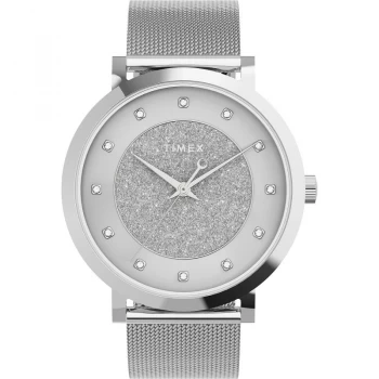 image of Timex Silver 'City Collection' Watch - TW2U67000