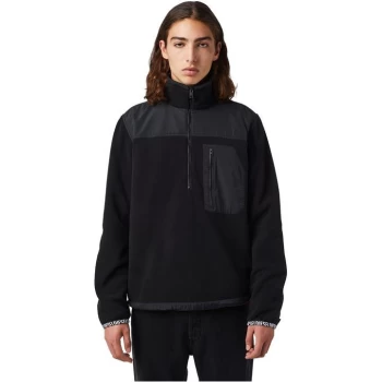 image of Diesel S-Trail Fleece S14 - Black 9XX