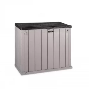 image of Toomax Stora Way 842L Garden Storage Box in Taupe Grey