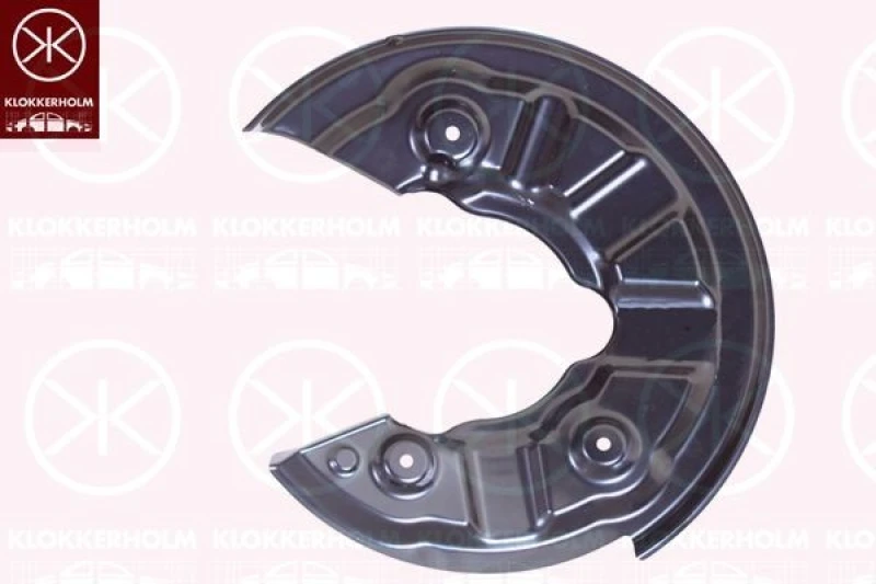 Image of KLOKKERHOLM Brake disc backing plate KLOKKERHOLM 9535873
