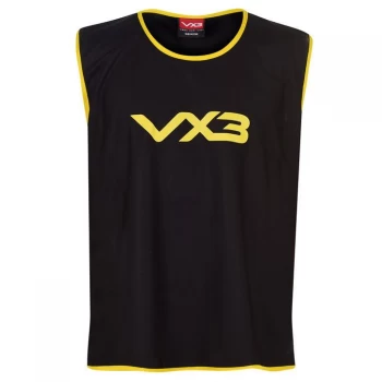 image of VX-3 Hi Viz Mesh Training Bibs Mens - Black