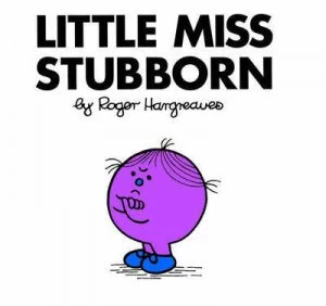 Image of Little Miss Stubborn by Roger Hargreaves Paperback