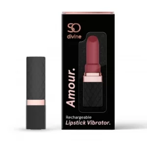 image of So Divine Amour Rechargeable Lipstick Vibrator