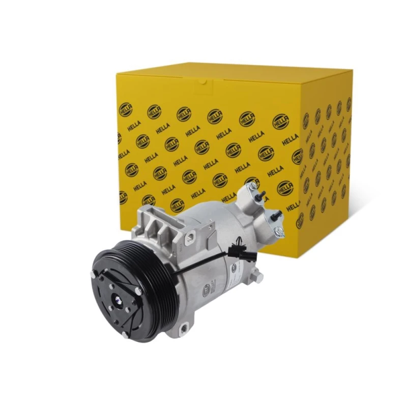 Image of HELLA Air conditioning compressor HELLA 8FK 366 200-731