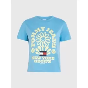 Image of Tommy Jeans Tjw Reg Homegrown 4 Ss - Blue