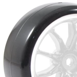 Image of Fastrax 1/10 Street/Drift 10Sp Scale Wheel & V2 Tyre