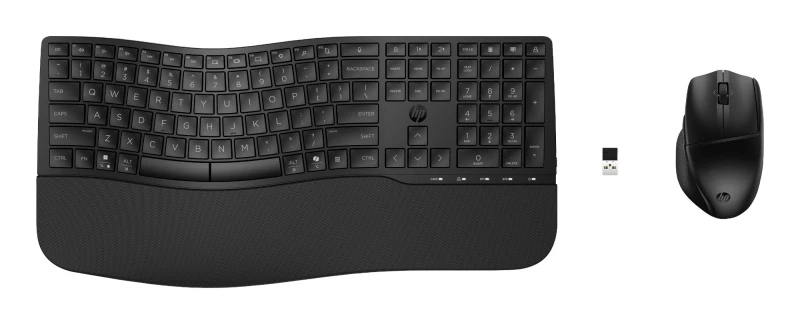 Image of HP 680 CFT Dual-Mode KB/Mse Combo FR keyboard Mouse included Home RF W