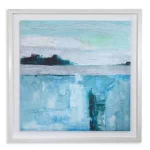 image of Arthouse Abstract Seascape Framed Wall Print