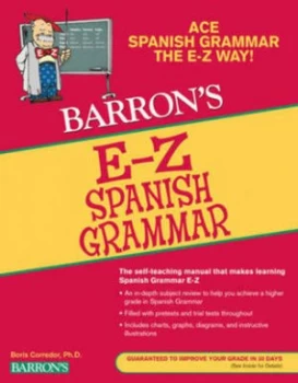 Image of Barrons E-Z Spanish Grammar by Boris Corredor Paperback