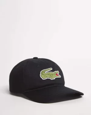 image of Lacoste Black Large Croc Cap