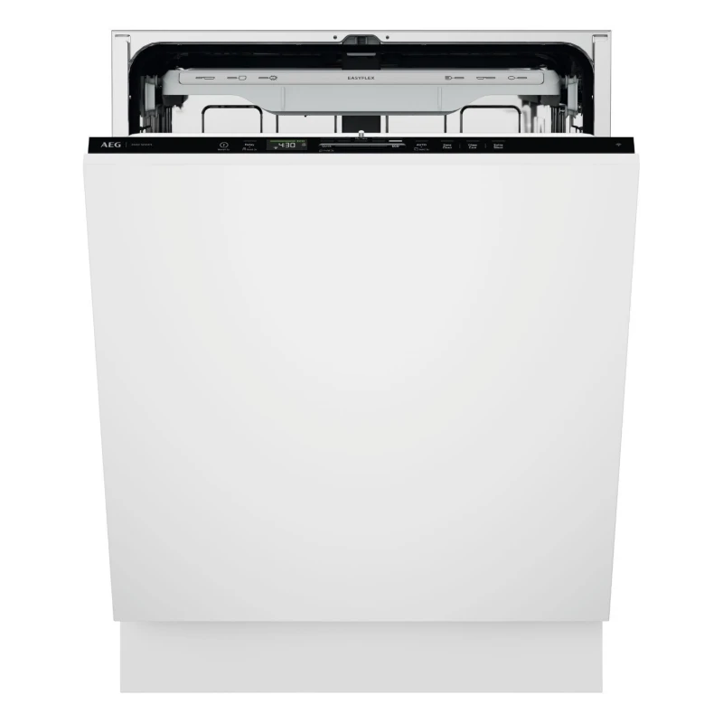 Image of AEG 8000 Series GI8210X2PN Fully Integrated Full Size Dishwasher - White Control Panel - A Rated, White