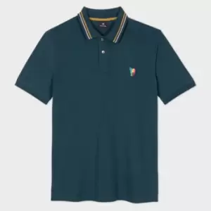 image of Paul Smith Mens Reg Fit Polo Zeb Emb