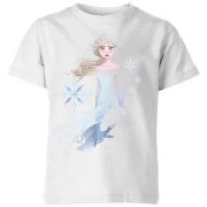 image of Frozen 2 Nokk Sihouette Kids T-Shirt - White - 11-12 Years