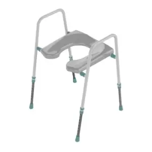Image of Prima Flat Pack Toilet Frame and Horseshoe Seat