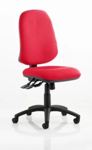 Image of Eclipse XL Lever Task Operator Chair Bespoke Colour Post Box Red