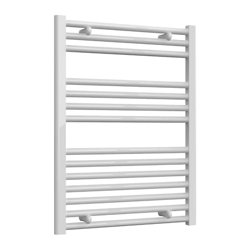 Image of Bathroom Kingdom Diva White Straight Heated Towel Rail 800x600 White Unisex