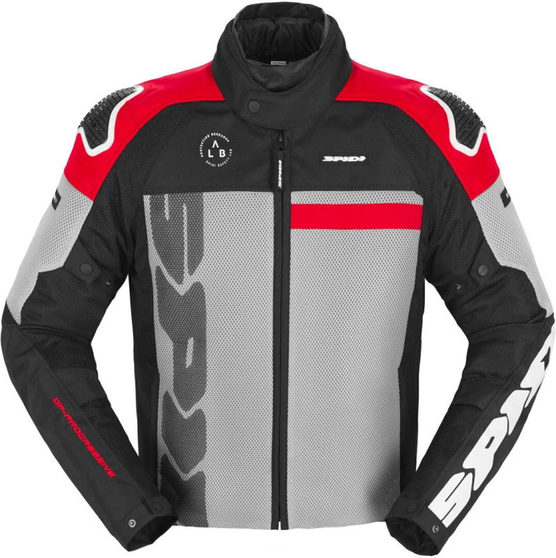 Image of Spidi Progressive Net H2OUT Jacket Red Size S