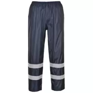 image of F441NARM - sz m Classic Iona Rain Trousers - Navy - Navy - Portwest