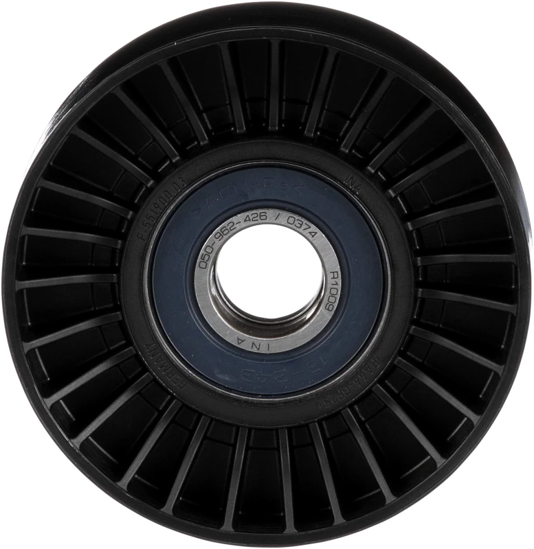 Image of GATES T36478 Idler Pulley Micro-V UNIQUE FIT Plastic Deflection/Guide Pulley,v-ribbed belt (312)