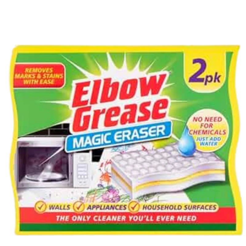 Image of Elbow Grease Magic Eraser Cleaning Sponge - 2 pcs EG-498560
